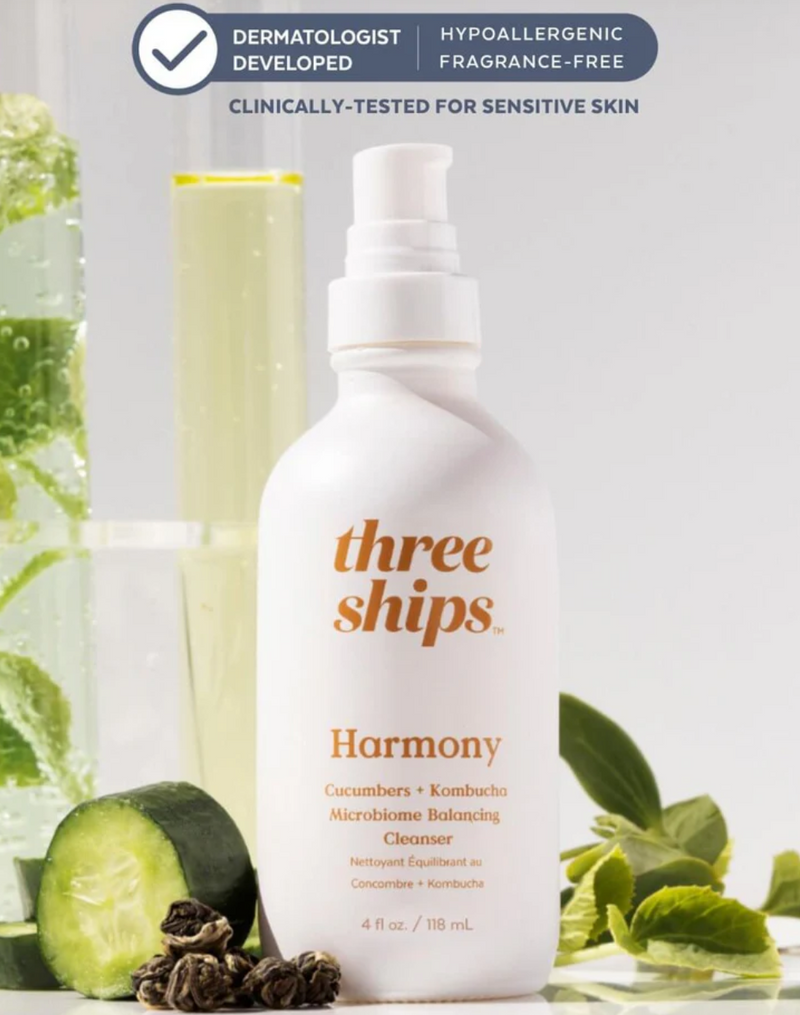 Harmony Cucumber + Kombucha Microbiome Balancing Cleanser FOR SENSITIVE SKIN