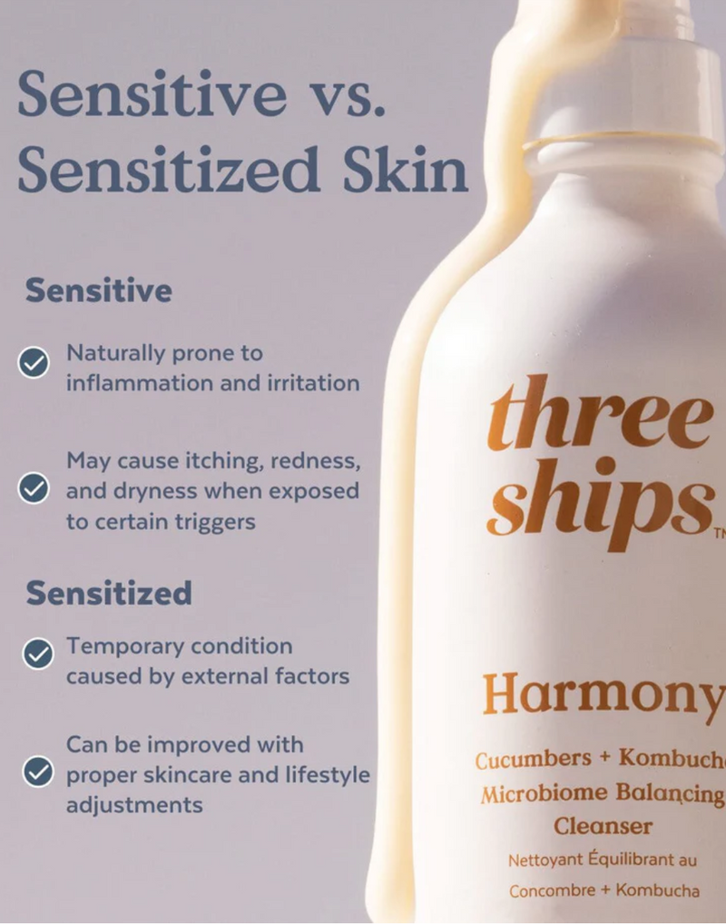 Harmony Cucumber + Kombucha Microbiome Balancing Cleanser FOR SENSITIVE SKIN